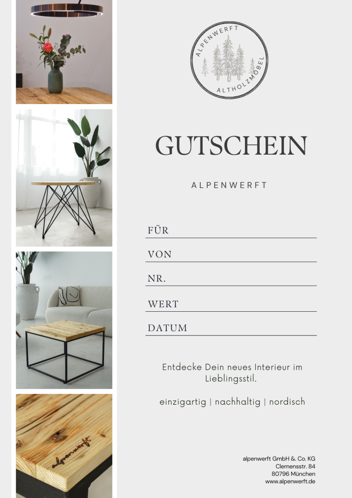Beispielbild alpenwerft-Gutschein